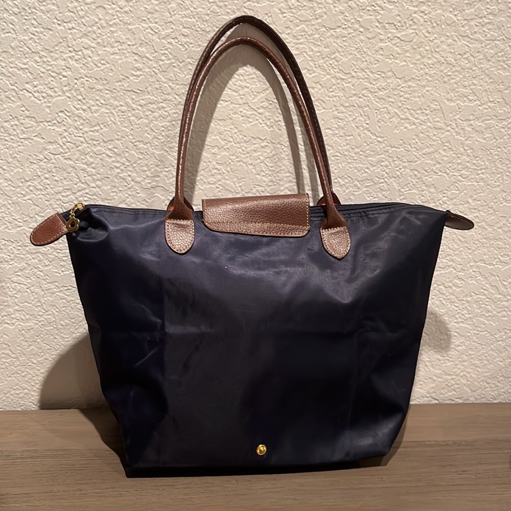 Elegant Navy Blue Shoulder Bag